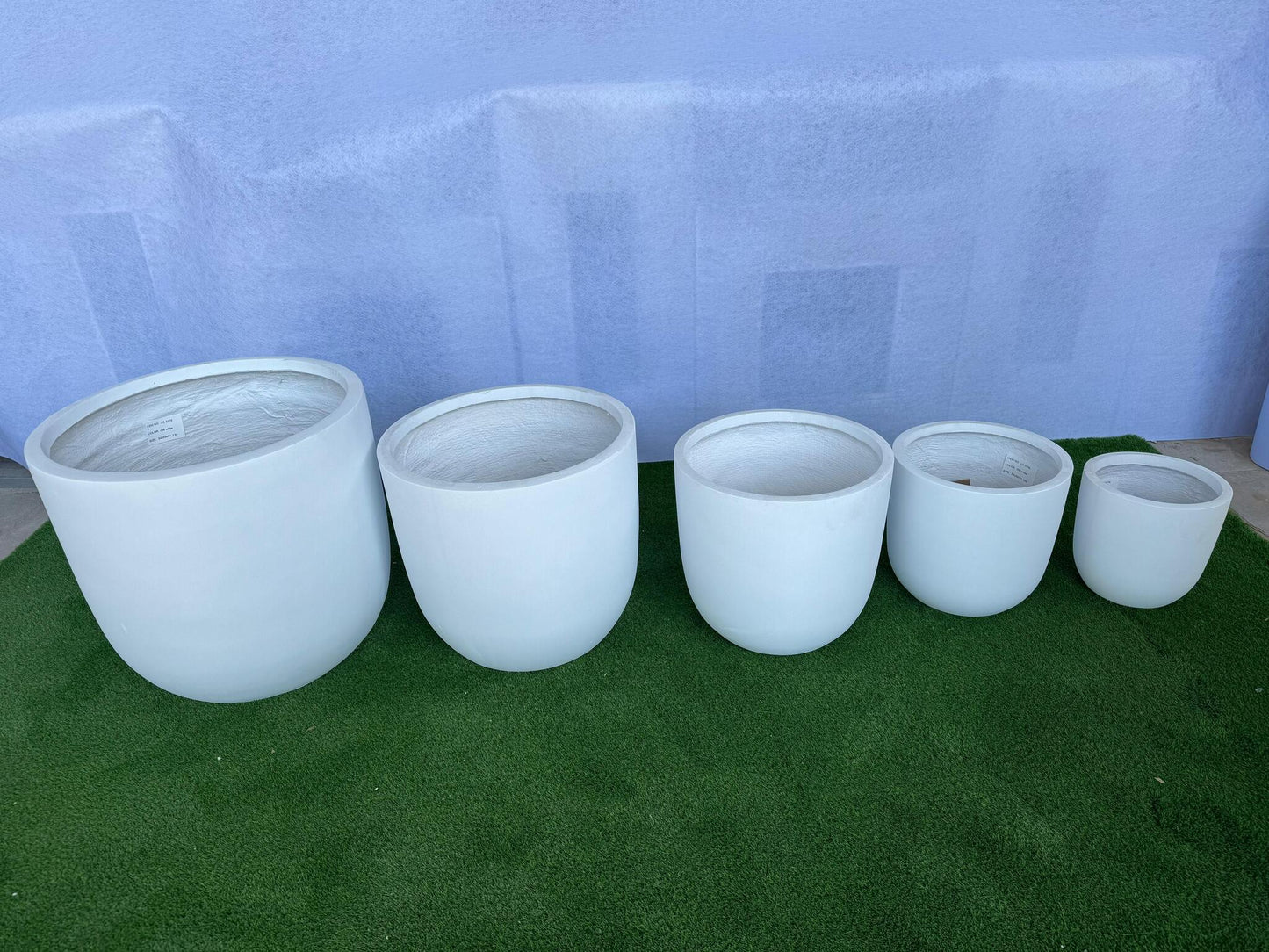 Set of Fiber Pots