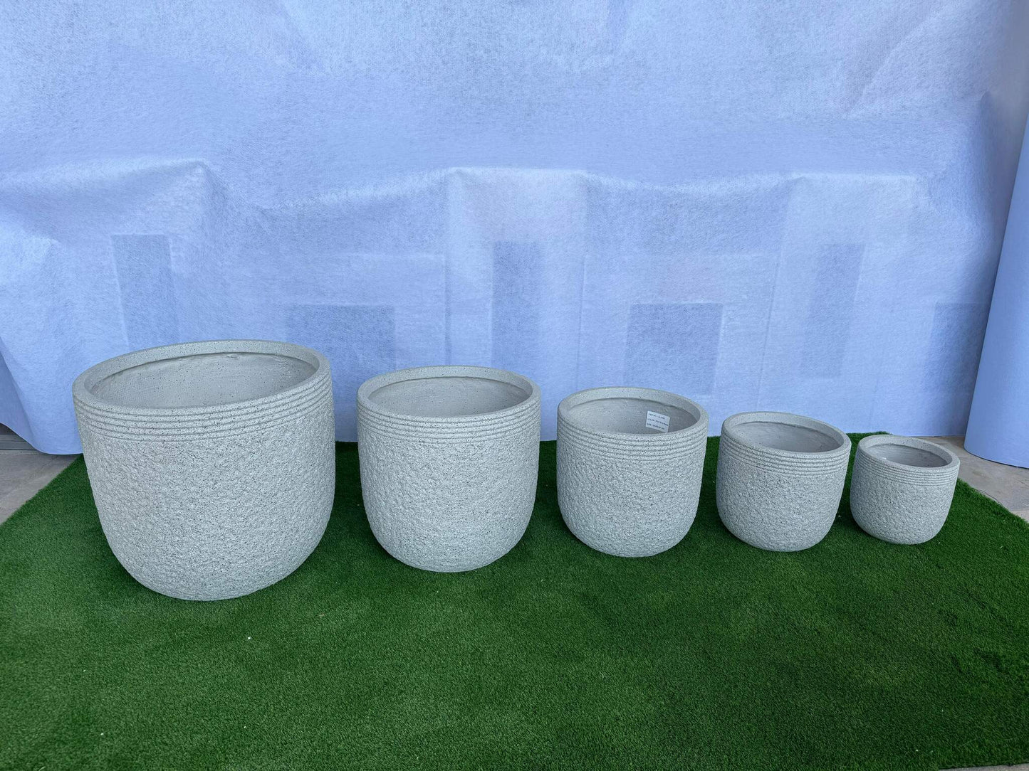 Set of Fiber Pots