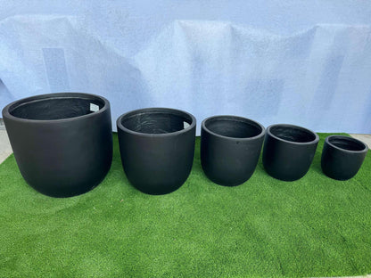 Set of Fiber Pots